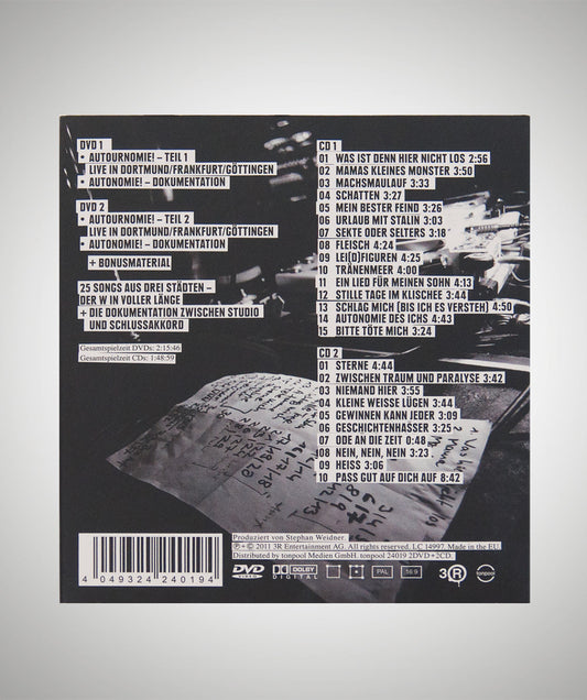 DER W Autournomie/Live DVD+CD