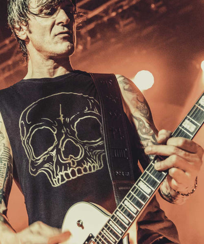 DER W Signature Gitarrengurt geprägt