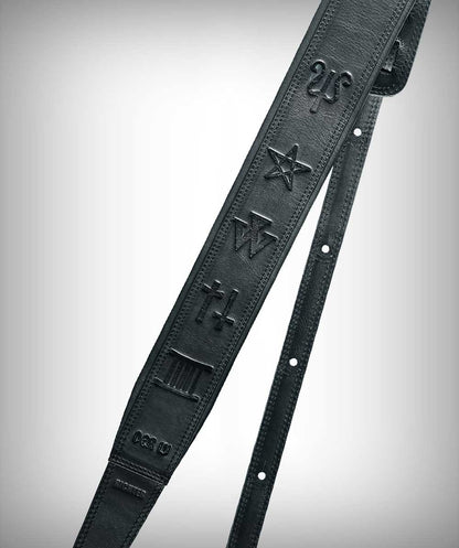 DER W Signature Gitarrengurt geprägt