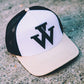 "V" Mesh Cap beige